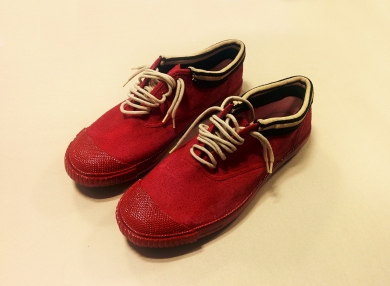Pallavi Singhee - Red Canvas Shoes